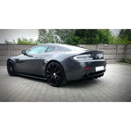 Накладки сплиттеры на пороги на Aston Martin V8 Vantage